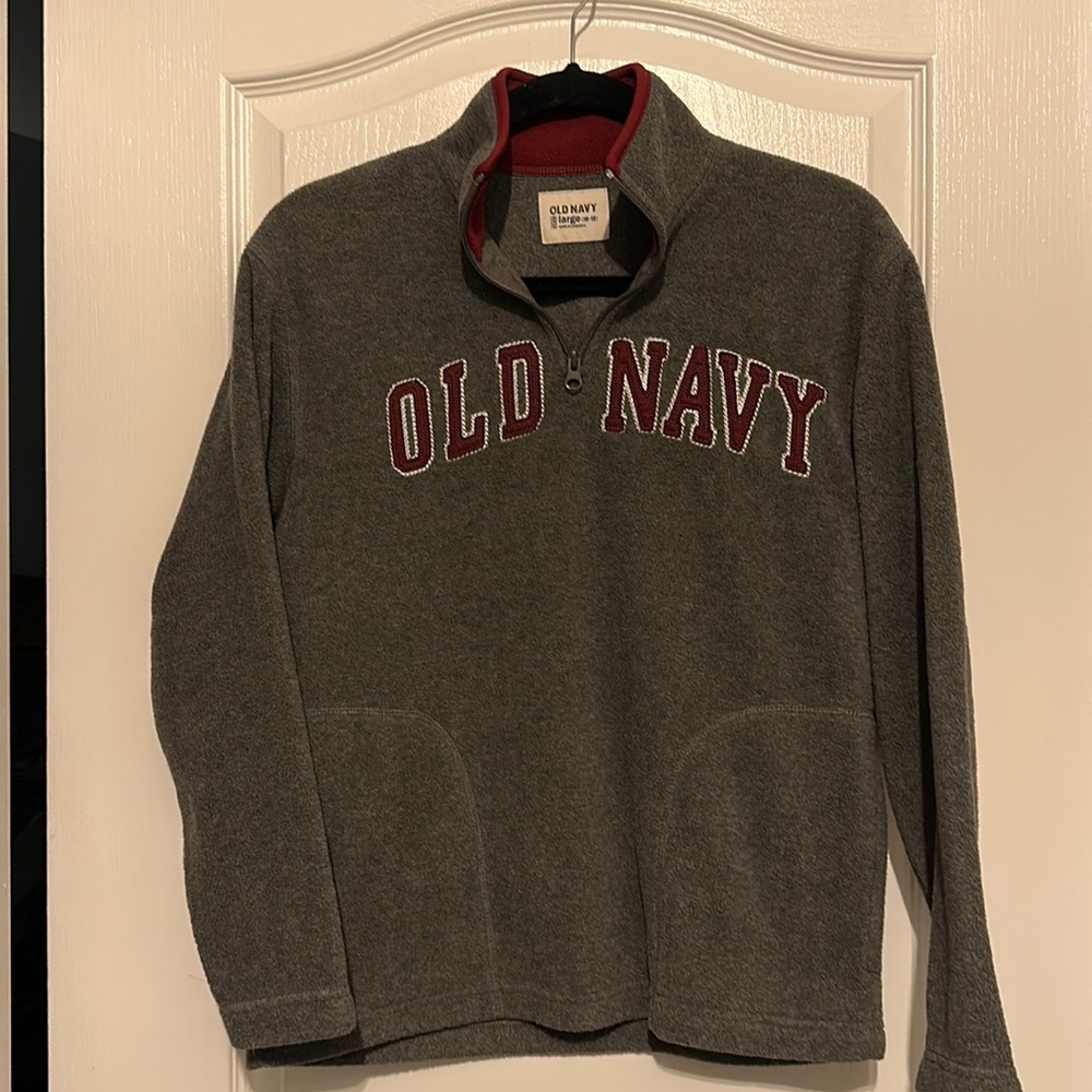 Old navy fleece, kids L
